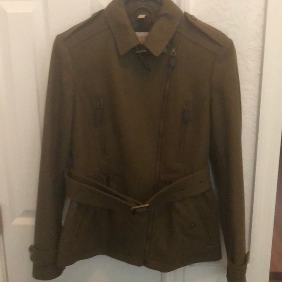 Burberry Brit size 4 olive green jacket - Picture 4 of 4